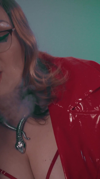 She Bites, Sucks w Smoke & Drains Energy- DAILY ritual of the stepson being milked and his sexual energy drained by evil StepMom | Clip 2