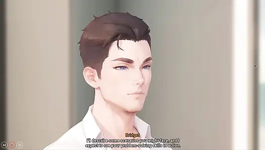 Animation MILF Gives the Newcomer Guy a Gentle, Passionate Hotel Welcome