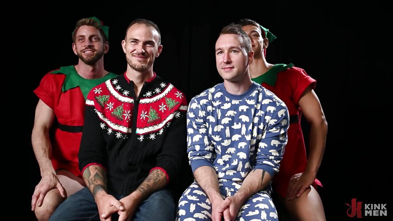 A Gift for My Stepfather: Master Santa Christian Wilde and His Elves Make Baxxx's Dreams Cum True