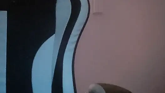 Playing with myself while daddy is here