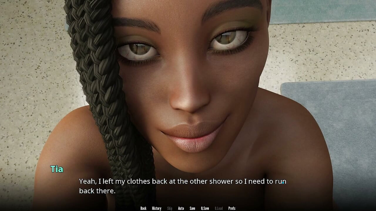 Wvm 27 - Black College Teen Joins My Shower and Taste My White Cock