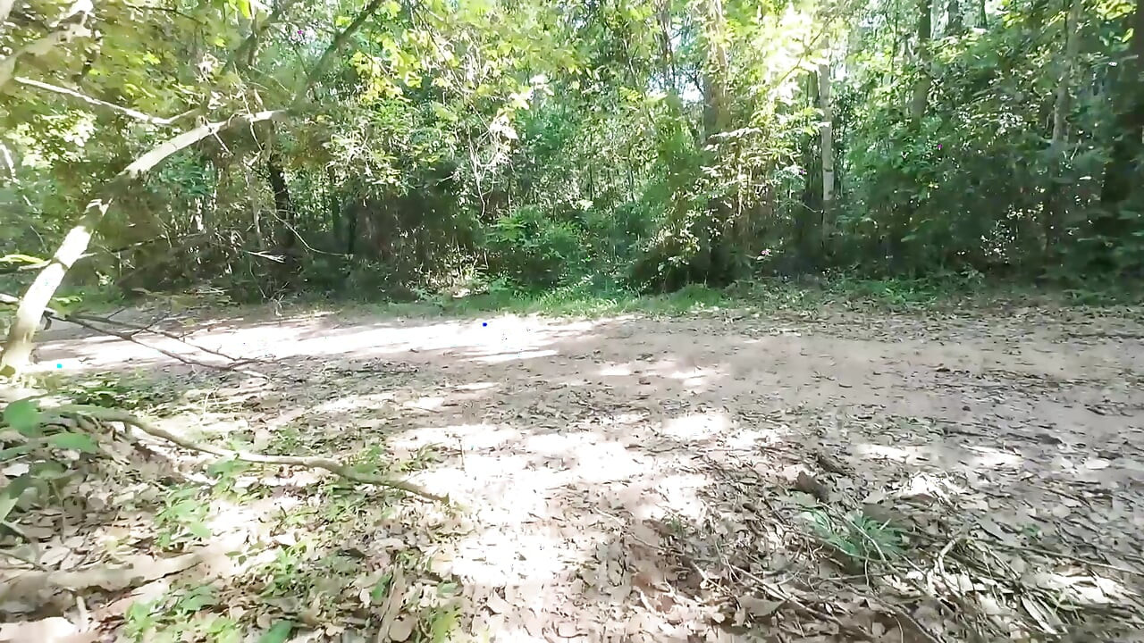 Cute Thai girl bragging but pushing masturbation Pain in the forest Thai voice
