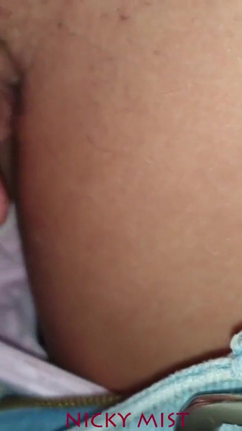 Key moment from "He Cums in my panties on the field and I use that"
