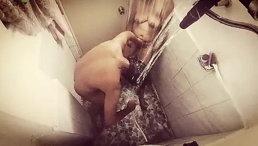 Stepdaughter in Law Begging for Stepfather in Law's Milk, Husband Working