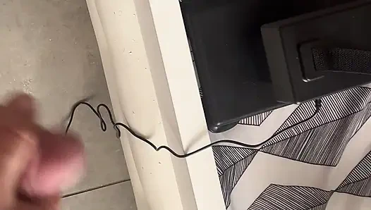 Deepthroat and blowjob tied up - BDSM