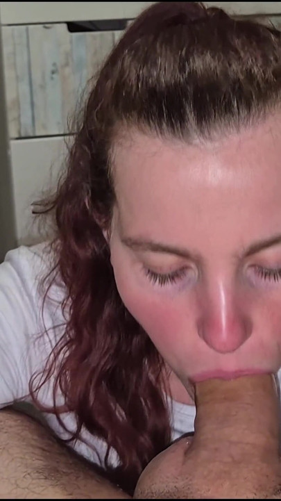 Stepdaughter Giving Stepdaddy the Best Blowjob
