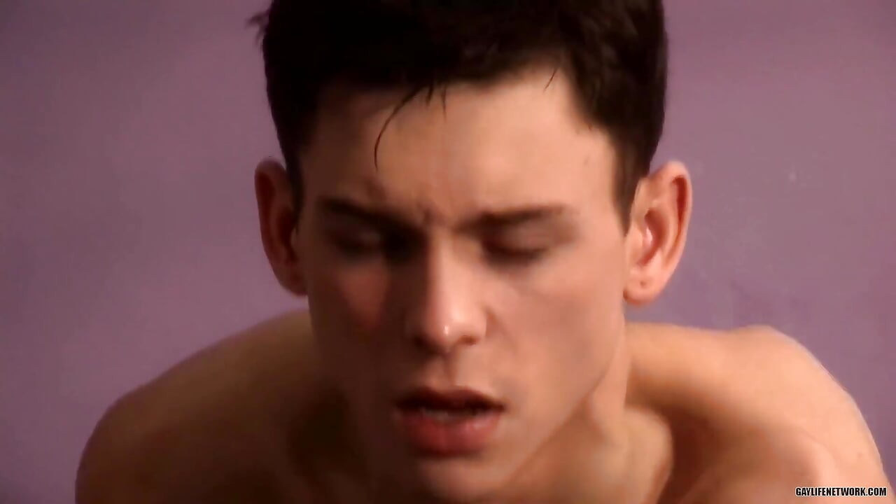Slim Twink Loves His Toys