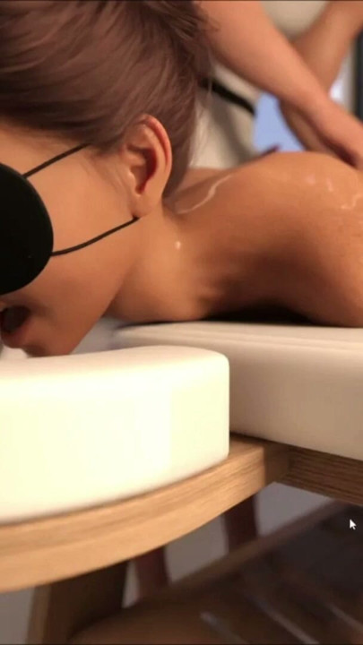 Wife Having Fun With Massage Guy Infront Of Cuckold Husband | Clip 1