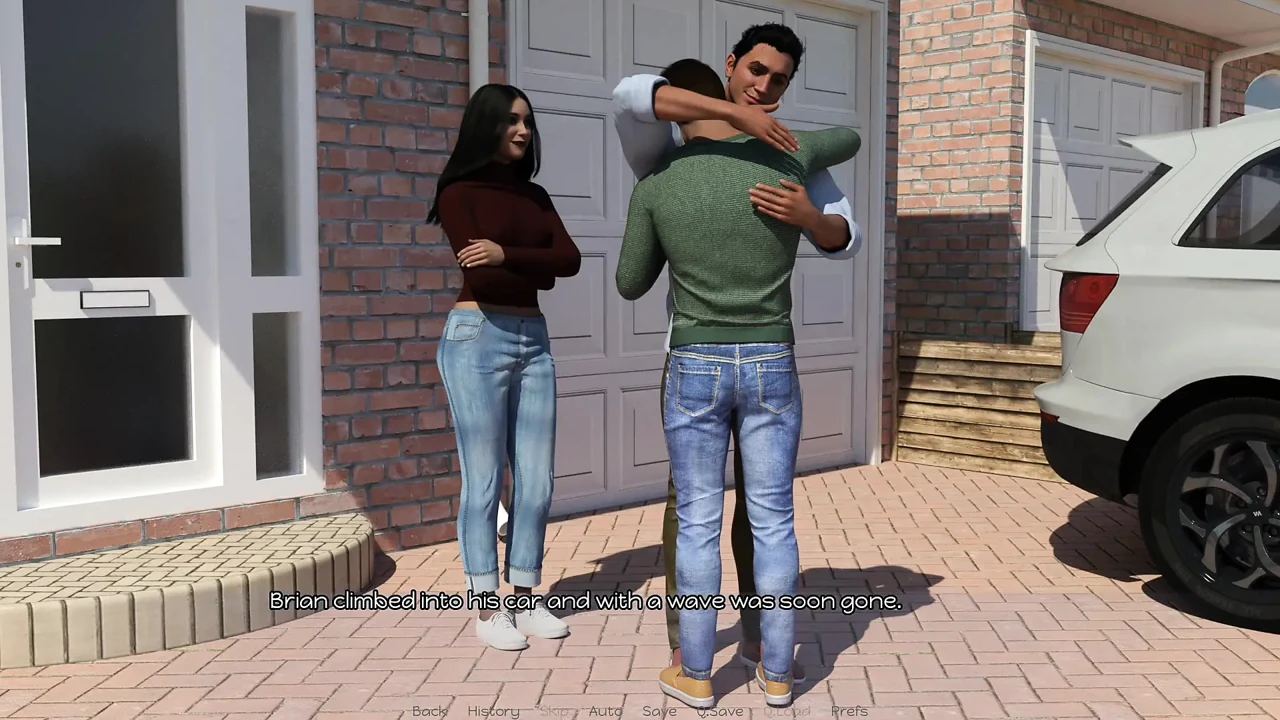 The Three Panels: Cuckold Fucks His Wife with His Friend They Covered Her with Cum - Episode 13