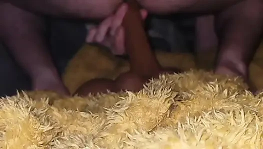 Scottish homemade Dildo Riding