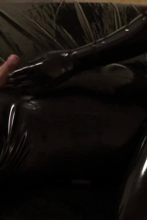 Latex Danielle and her army cumshot session 2angle