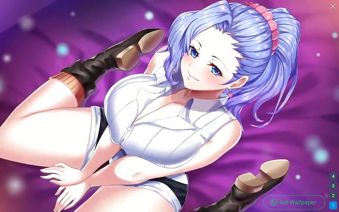 Live Waifu Wallpaper - bagian 3 - si kutu buku seksi waifu oleh loveskysan