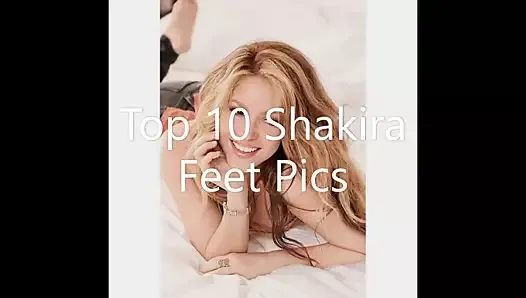 Топ-10 фото ступней Shakira