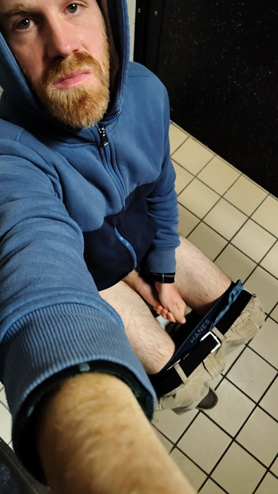 Jerking in public