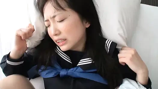 A Middle-aged Man and a Uniformed Beauty.