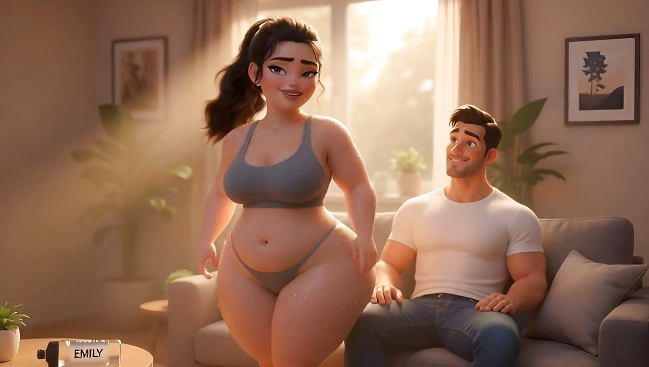 "From Chubby & Ignore to Curvy Cock Tease - Her Slutty Transformation" Ep3