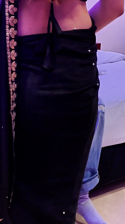 stepmom caught me while i'm jerk off and rubbing my dick. then i give her a tight hug. | Clip 1