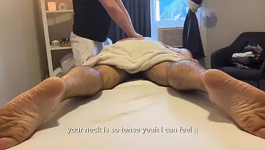 Gay straight massage with a happy ending