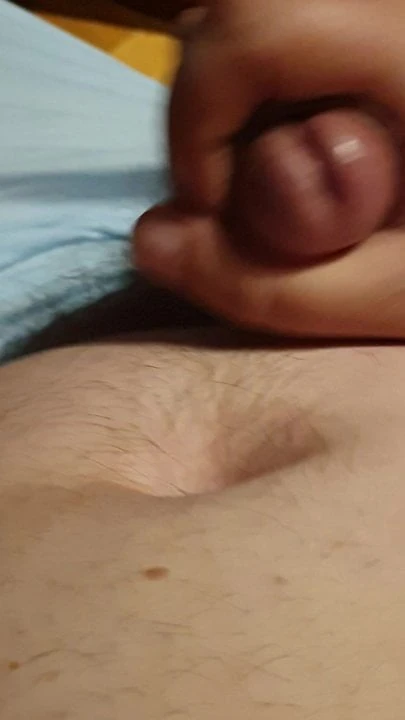 Onanerar till orgasm