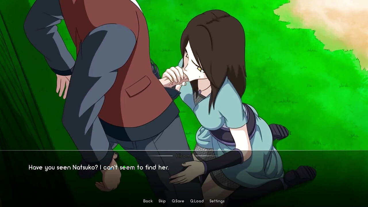 Naruto Hentai - Naruto Trainer v0.17.2 Part 82 Outside Blowjob by Loveskysan69