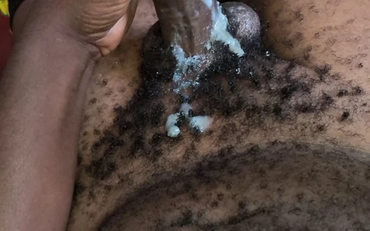 Tek başına elle muamele ve bolca döl salma