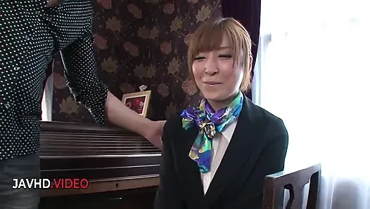 Horny Hikaru Shiina Gives Explosive Asian Blowjobs in Steamy Threesome Showdown