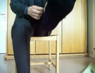 Cum in suit after work