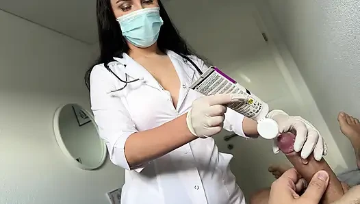 The Hottest Nurse Ever Forgot She Was at Work