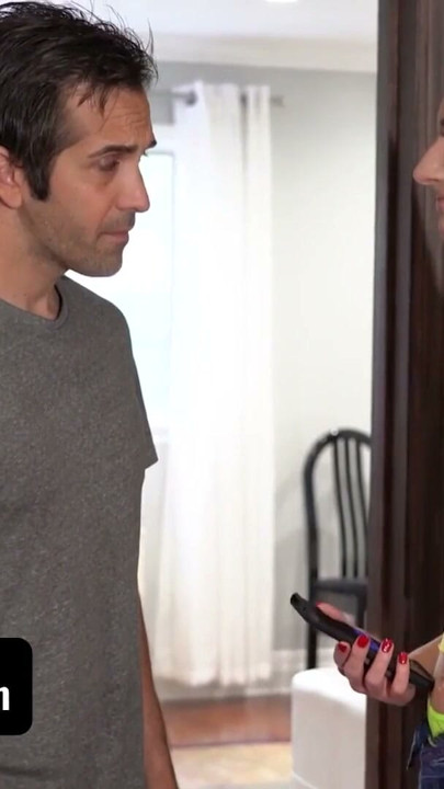 Horny Slender Girl Swallows Her Step Daddy's Huge Load On Live Stream  - Family Strokes | Clip 1