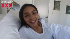 Trailer Margarita Lopez 19 -jarige krijgt haar eerste grote zwarte lul anale creampie
