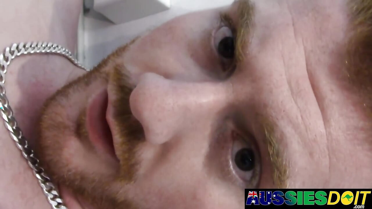 Redhead Aussie Kane Thrusts Bare Into Dillons Willing Gay Asshole