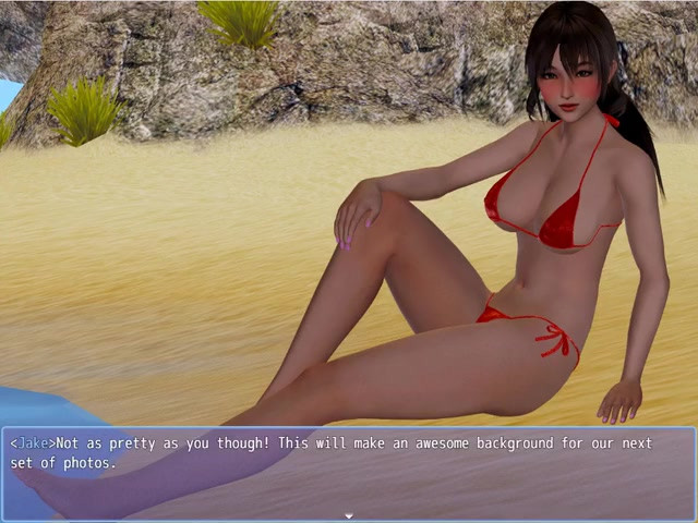 Coming of Ages - gameplay - roleplay - photoshoot 5 - in beach