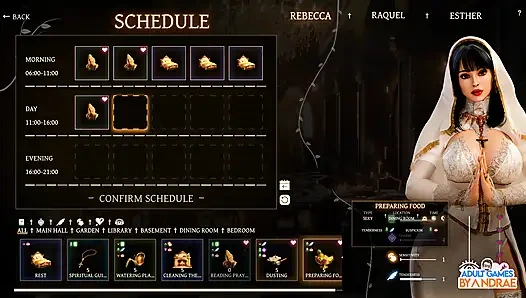 Sisters in Sin Gameplay Part 4 - The Basement Mystery and Raquel's Temptation