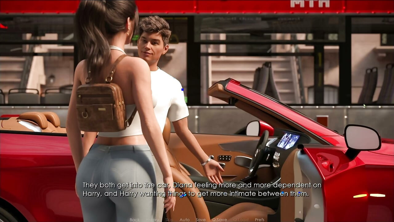 Fresh Story S2 Diana & Harry Hot Park Fingering 3D Game Walkthrough
