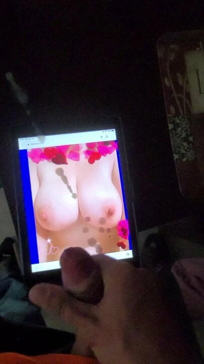 Cum on boobs California