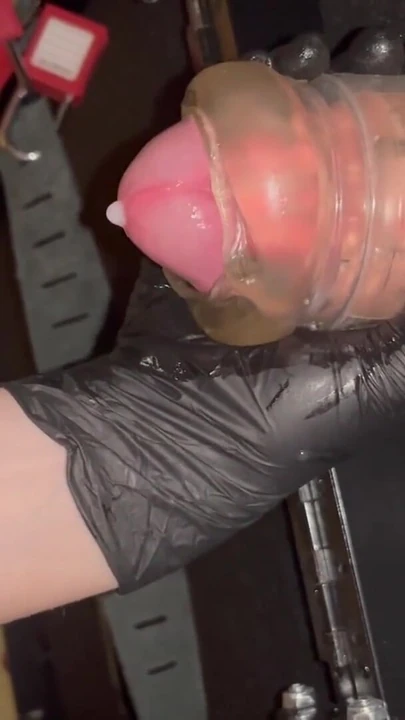 Epic moment from "Femdom Milking Table & Milking Chair Ruined Orgasm Cumshots Compilation"