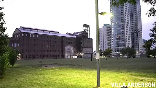 Without water in my apartment, my neighbor lets me use his bathroom. But first he wrecked my vagina.