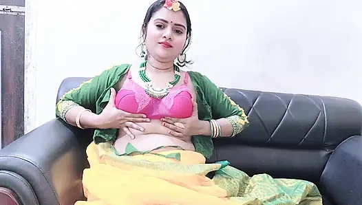 Your-Eshita. Sarı elbiseli güzel Hintli bangla seksi kız mastürbasyon yapıyor video.