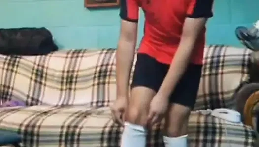 Gömleksiz ve pakete dokunan İsa derlemesi
