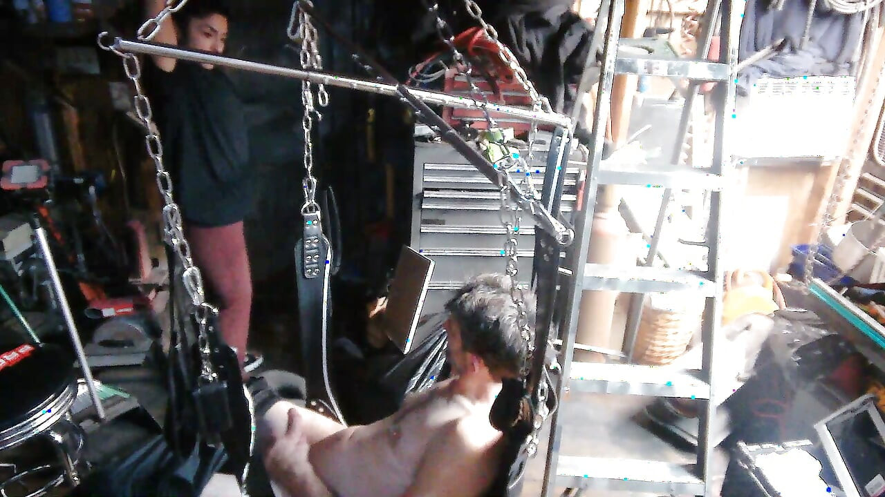 BIG SEXY LATINA MILF GETS POUNDED HARD BY HER MAN IN SEX SWING