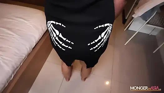 Big Ass Thai Is Rides My Dick In POV Until I Cream Her Tight Pussy