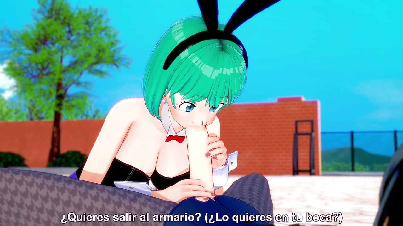 Fodendo bulma em roupa de coelho quente bem puta - hentai