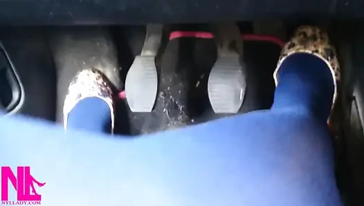 Çiçekli bale dairelerinde hızlı sürüş
