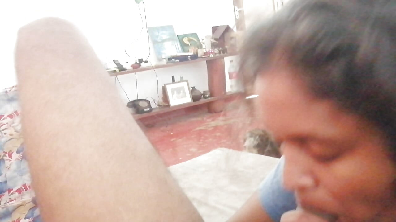 My step mother catches me while my dad works