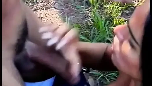 Curvy young shemale Bianca Alante gets her cock deep throated and ass fucked by nasty guy