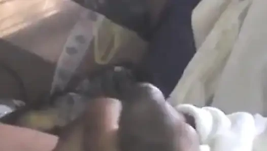 Moto Black cock masturbating