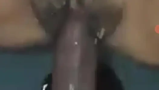 She is squirting so many time she's giggling her body for the sensation she got from  my dick