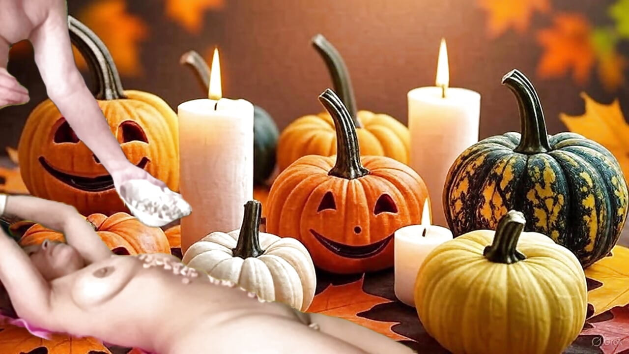 Vreli seks piknik za Noć veštica sa Garabasom i Olgom