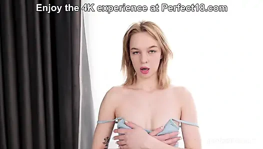Watch me Cum! Skinny 18yo Elloise Arti at Perfect18