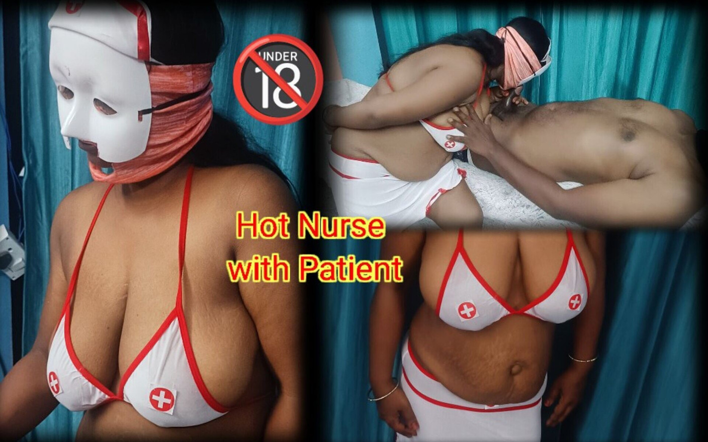 Hot Chubby Huge Boobs Nurse Fucked by Patient in the Hospital- Tamil Audio with Moaning